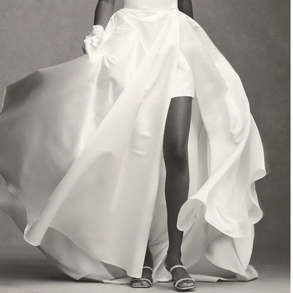 Wtoo by Watters Vivien Square-Neck A-Line Wedding Gown - Picture 2 of 8